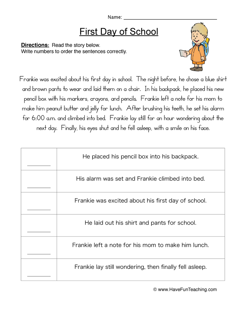 21 Sequence Of Events Worksheet Primary â Designbusiness Info